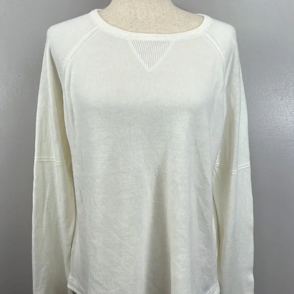 Sweet Romeo White Long Sleeve Sweater - Picture 2 of 7